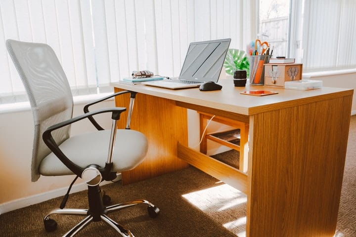 espacio de trabajo, oficina en casa