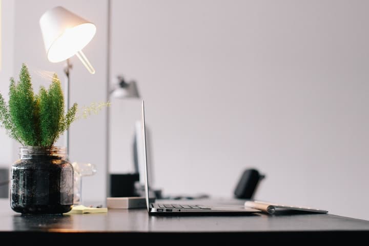 espacio de trabajo en casa