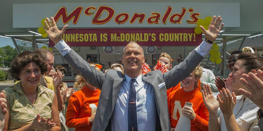 Michael Keaton en The Founder, McDonalds, películas para emprendedores