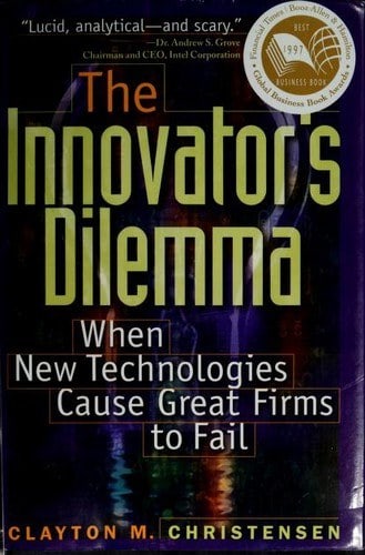 Portada de The Innovator's Dilemma
