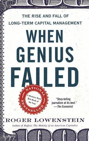 Portada de When Genius Failed, de Roger Lowenstein